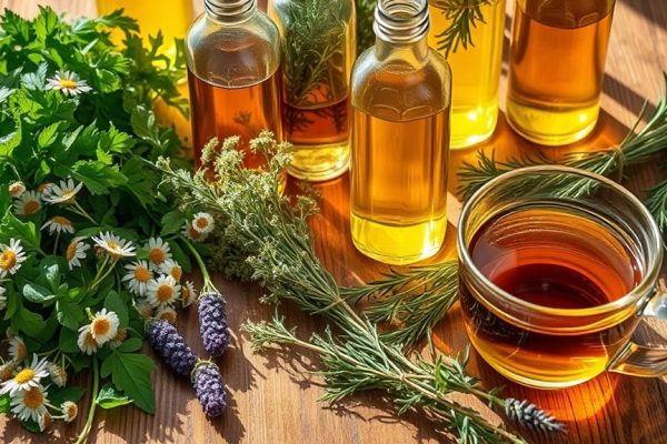 Herbal Hair Rinses for Shiny, Strong Hair